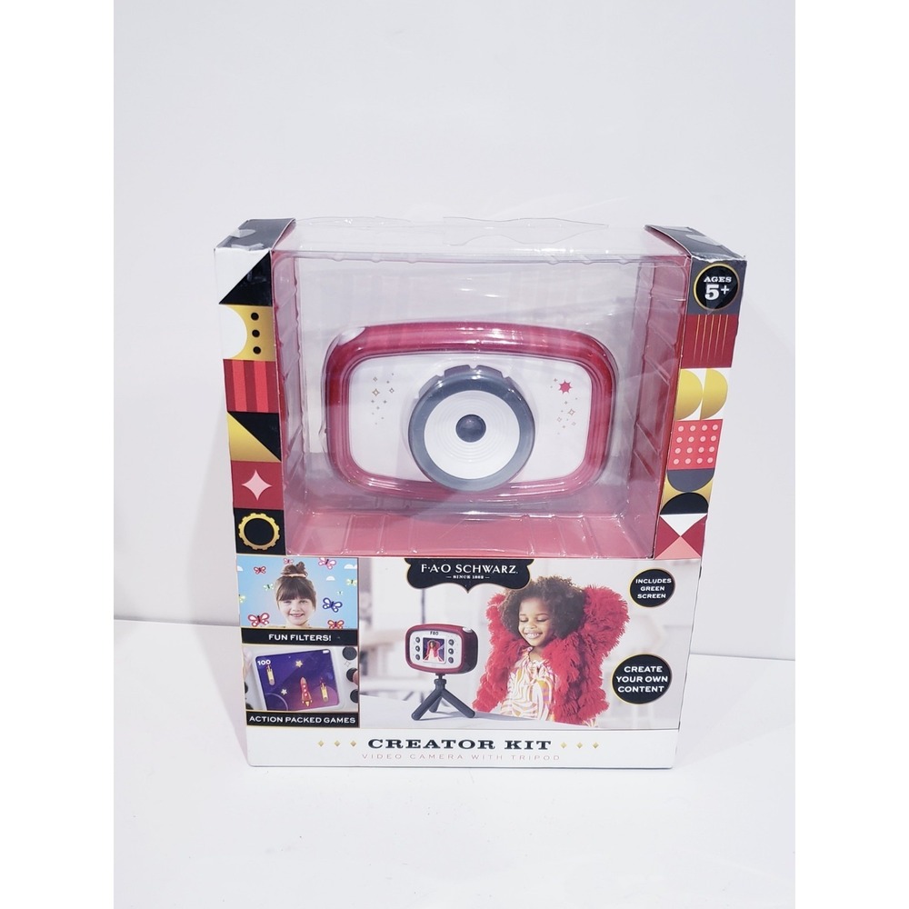 FAO Schwarz Creator Kit Video Camera Has Kid Games Toy